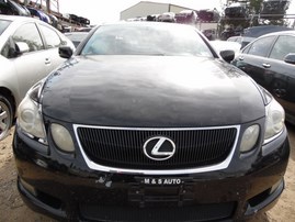2007 LEXUS GS350 BLACK 3.5L AT Z18140